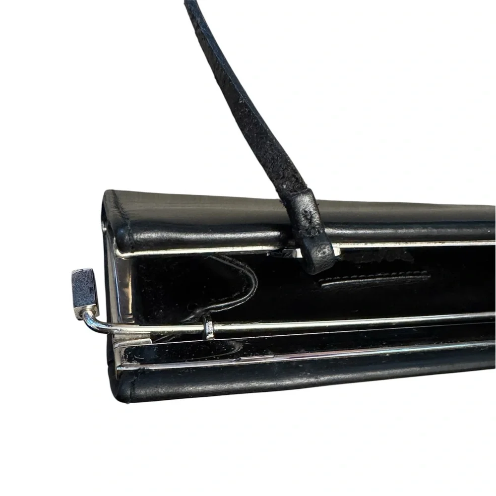 Gucci Black Leather Vintage purse. - Picture 2 of 12